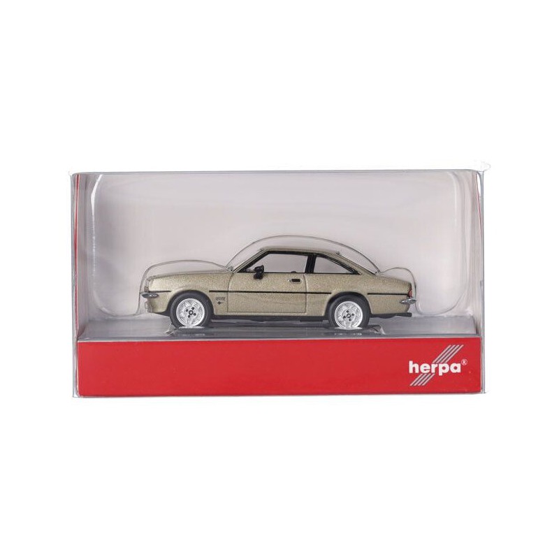 Opel Manta B GT/E, (goud metallic) 1:87, Herpa