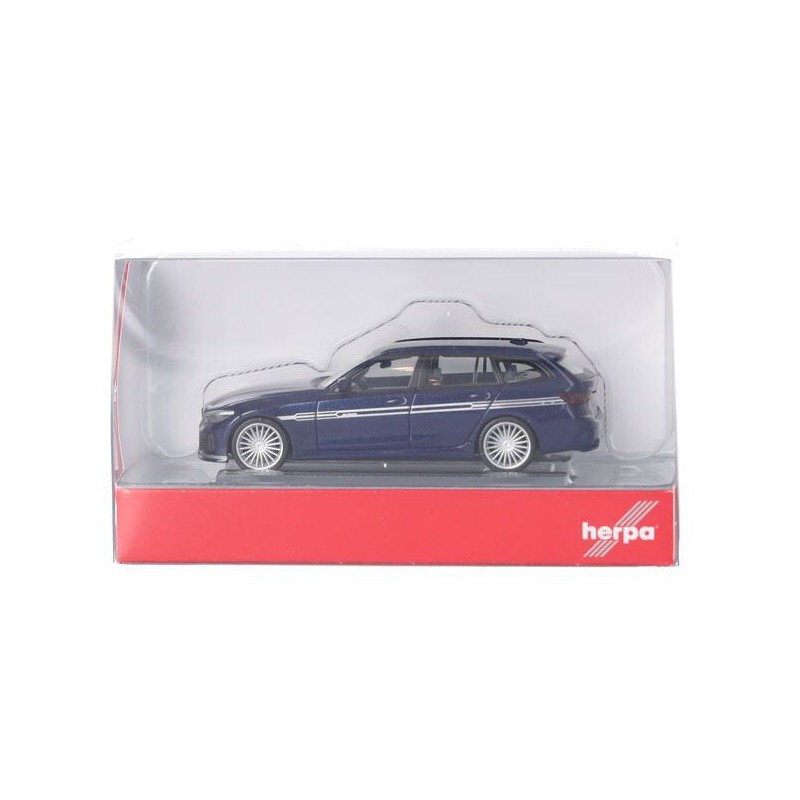BMW Alpina B3 Touring (blauw metallic) 1:87, Herpa
