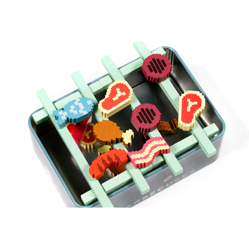 Barbecubes, cooperatief Reisspel