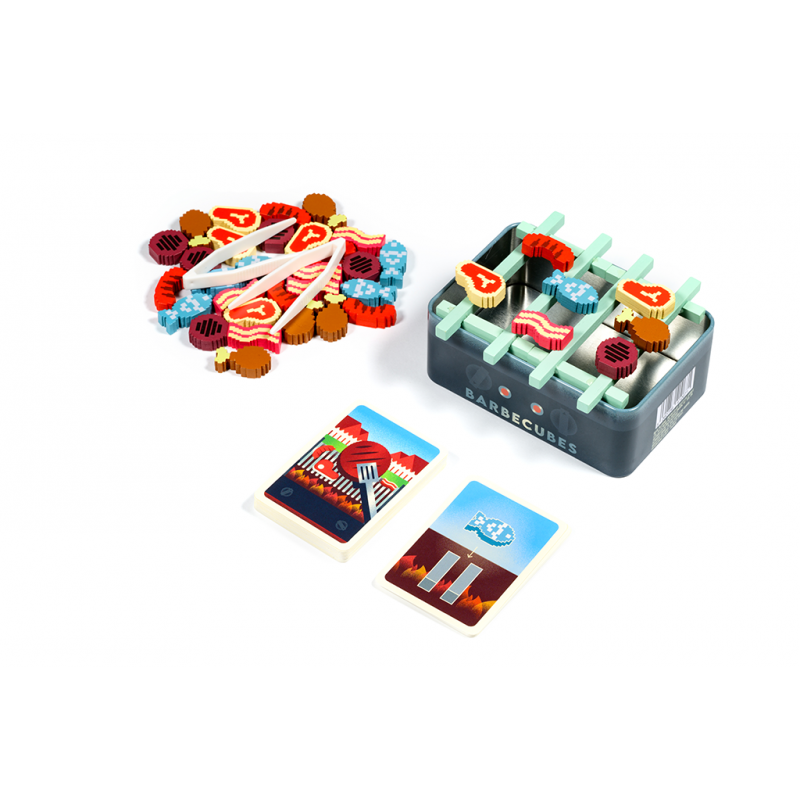 Barbecubes, cooperatief Reisspel