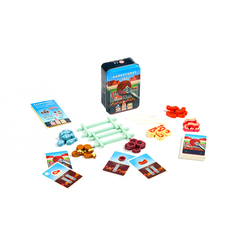 Barbecubes, cooperatief Reisspel