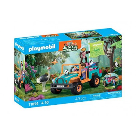 Playmobil Animals & Friends - 71854 Kleurrijke terreinwagen Playmobil Animals & Friends - 71854 Kleurrijke terreinwagen