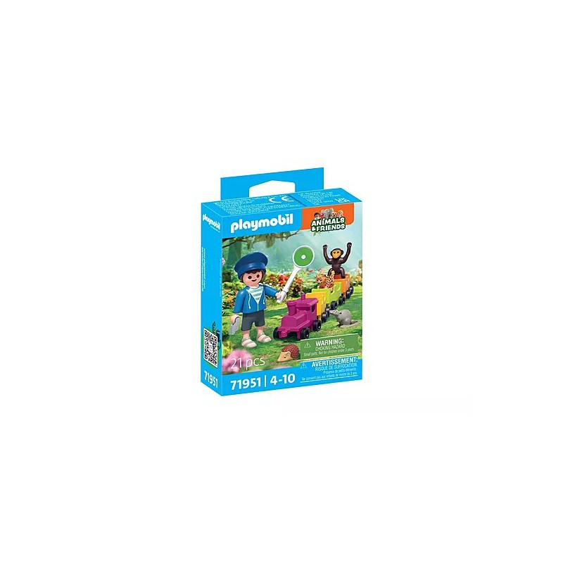 Playmobil Animals & Friends - 71851 Kleine locomotieftocht