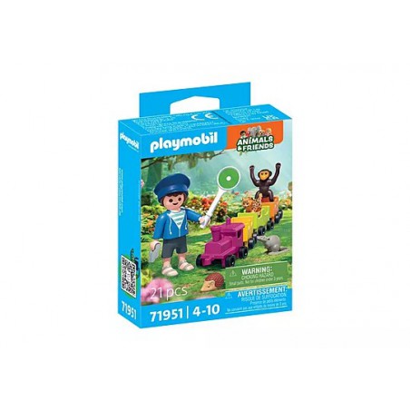 Playmobil Animals & Friends - 71851 Kleine locomotieftocht Playmobil Animals & Friends - 71851 Kleine locomotieftocht