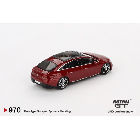 Mercedes-Benz EQS 580 4MATIC (Red Metallic), Mini GT (970)