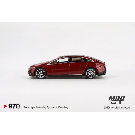 Mercedes-Benz EQS 580 4MATIC (Red Metallic), Mini GT (970)
