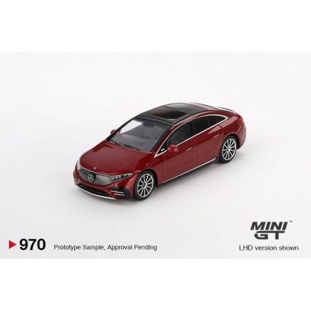 Mercedes-Benz EQS 580 4MATIC (Red Metallic), Mini GT (970)