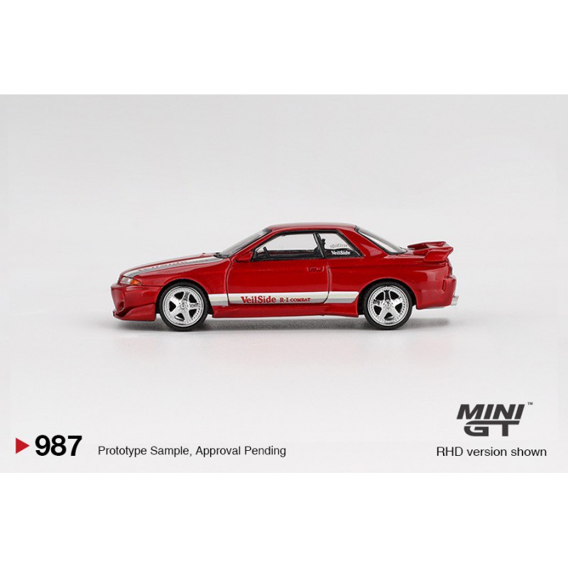 Nissan Skyline GT-R (R32) VeilSide Combat C-I (Gem Red), Mini GT (987)