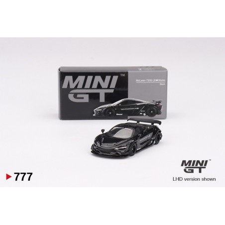 McLaren 720S LB★Works (Zwart), Mini GT (777)