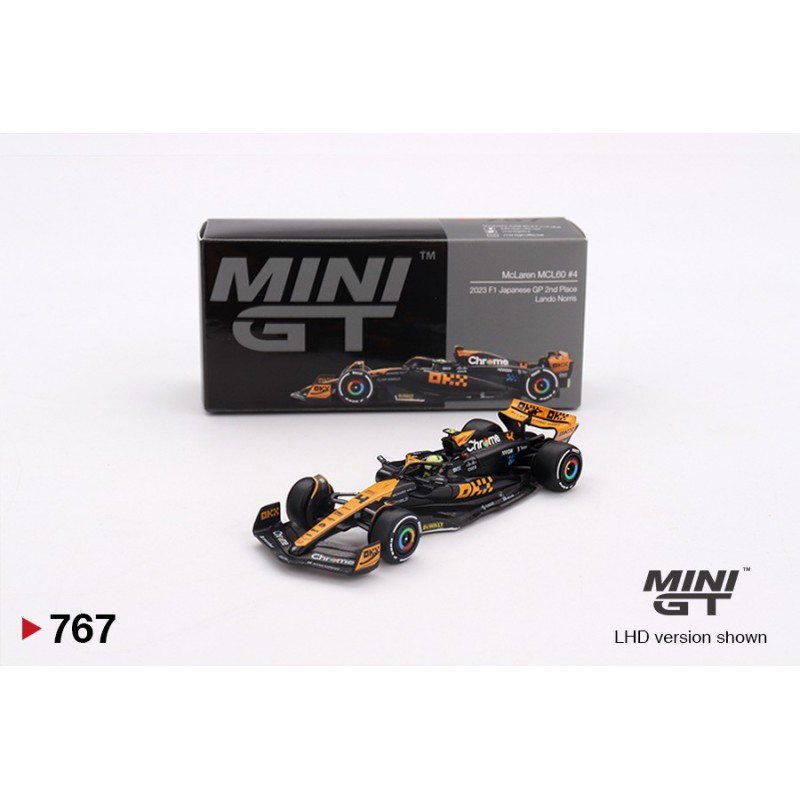 McLaren MCL60 nr4 Lando Norris 2023, Mini GT (767)