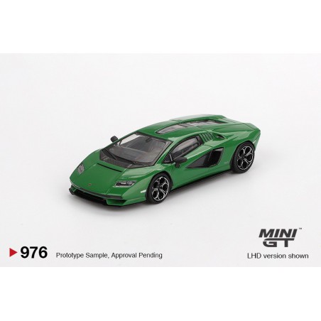 Lamborghini Countach LPI 800-4 Verde Medio, Mini GT (976)