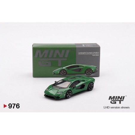 Lamborghini Countach LPI 800-4 Verde Medio, Mini GT (976)