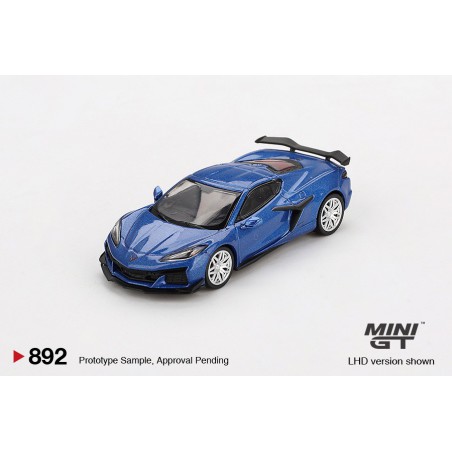 Chevrolet Corvette Z06 2023 Elkhart Lake (Metaal blauw), Mini GT (892)