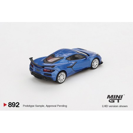 Chevrolet Corvette Z06 2023 Elkhart Lake (Metaal blauw), Mini GT (892)
