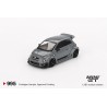 Abarth 595 LB-WORKS x Abas Works (Grijs) 1:64, Mini GT (995)