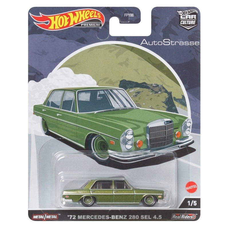Hot Wheels Autostrasse '72 Mercedes-Benz 280 SEL 4.5