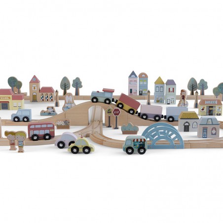 Treinset XL - Little Dutch, LD2540 Treinset XL - Little Dutch, LD2540