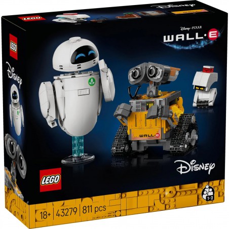 LEGO DISNEY - 43279 WALL-E en EVE LEGO DISNEY - 43279 WALL-E en EVE