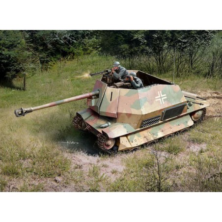 Marter I – 7,5cm Pa.K. 40 (Sf.) tot en met FCM, 36(f), 1:35, Revell 03292
