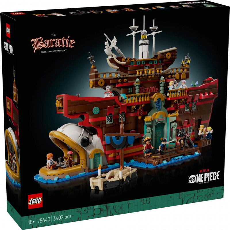 LEGO ONE PIECE -75640 Het drijvende restaurant Baratie