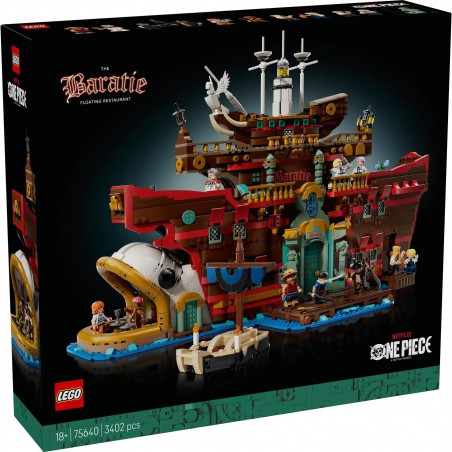 LEGO ONE PIECE -75640 Het drijvende restaurant Baratie LEGO ONE PIECE -75640 Het drijvende restaurant Baratie