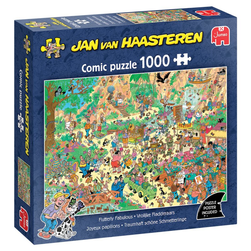 Jan van Haasteren, Vrolijke fladderaars 1000stukjes, Jumbo
