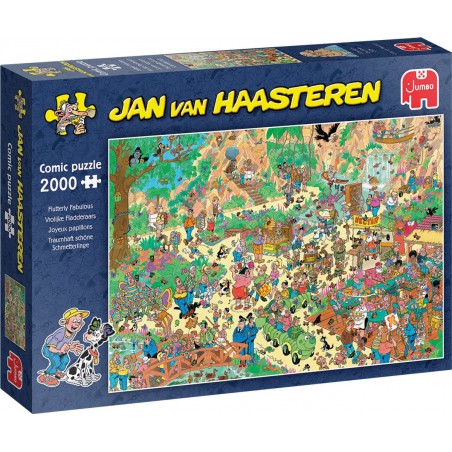 Jan van Haasteren Vrolijke fladderaars, 2000 stukjes Jumbo Jan van Haasteren Vrolijke fladderaars, 2000 stukjes Jumbo