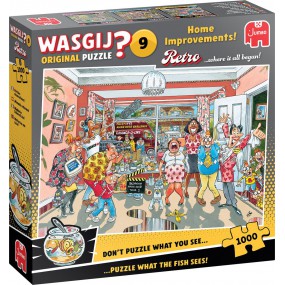 Wasgij Retro Original 9, Klein verbouwinkje 1000 stukjes Jumbo