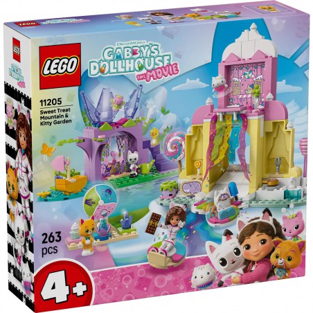 Lego Gabby's Dollhouse - 11205 Snoepjesberg en kittentuin Lego Gabby's Dollhouse - 11205 Snoepjesberg en kittentuin