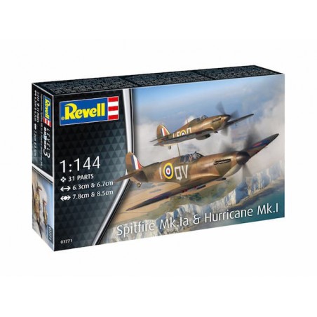 Start Set, Spitfire & Hurricane 1:144, Revell