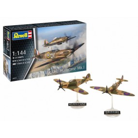 Start Set, Spitfire & Hurricane 1:144, Revell