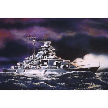 Start Set, Bismarck 1:1200, Revell