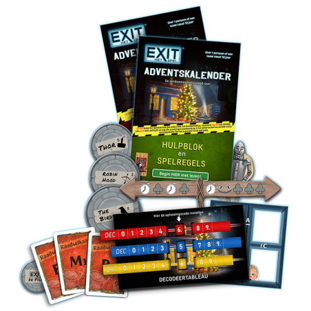 Exit: Adventskalender: de verdwenen hollywood-ster, 999 Games Exit: Adventskalender: de verdwenen hollywood-ster, 999 Games