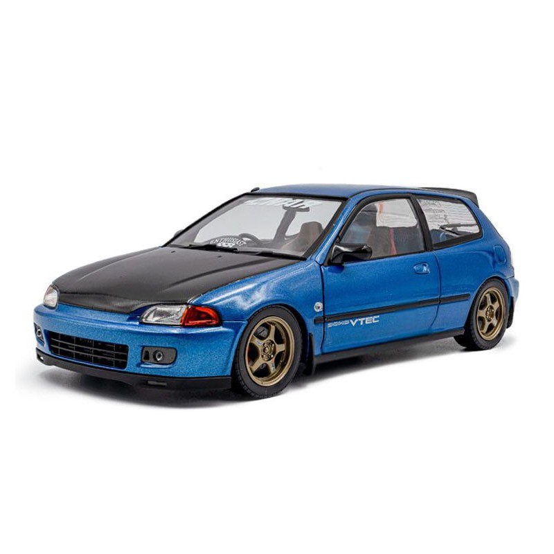 Honda Civic (EG6) Solido Works '91, blauw (Cobalt blue p), Solido