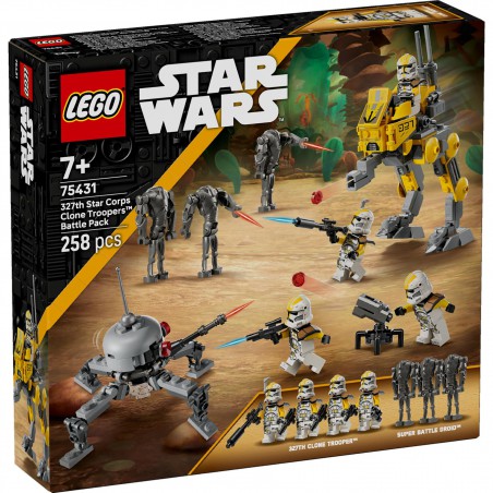 LEGO STAR WARS - 75431 327th Star Corps Clone Troopers Battle Pack LEGO STAR WARS - 75431 327th Star Corps Clone Troopers Battle Pack