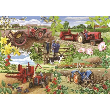 Farming Year, 1000 stukjes House of Puzzles