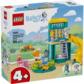 LEGO Bluey - 11201 Bluey en Chloe in de speeltuin