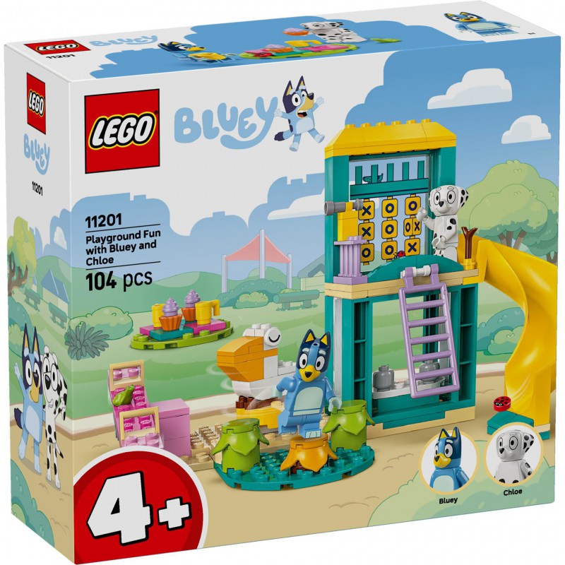 LEGO Bluey - 11201 Bluey en Chloe in de speeltuin