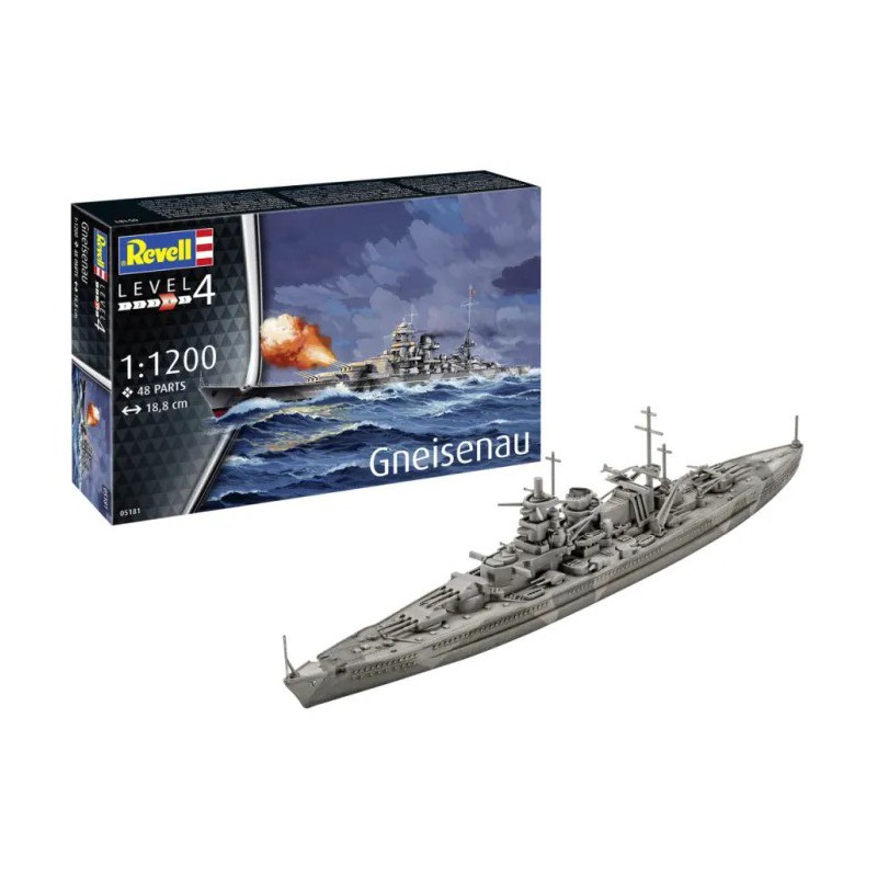 Start Set, Gneisenau, Revell