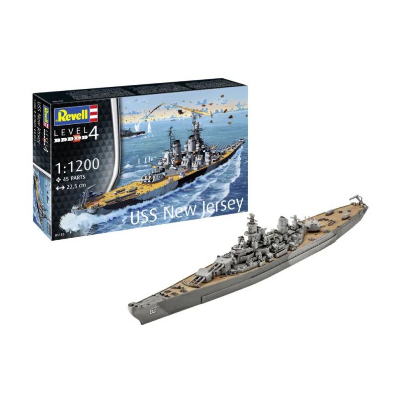 Start Set, Battleship USS New Jersey, Revell