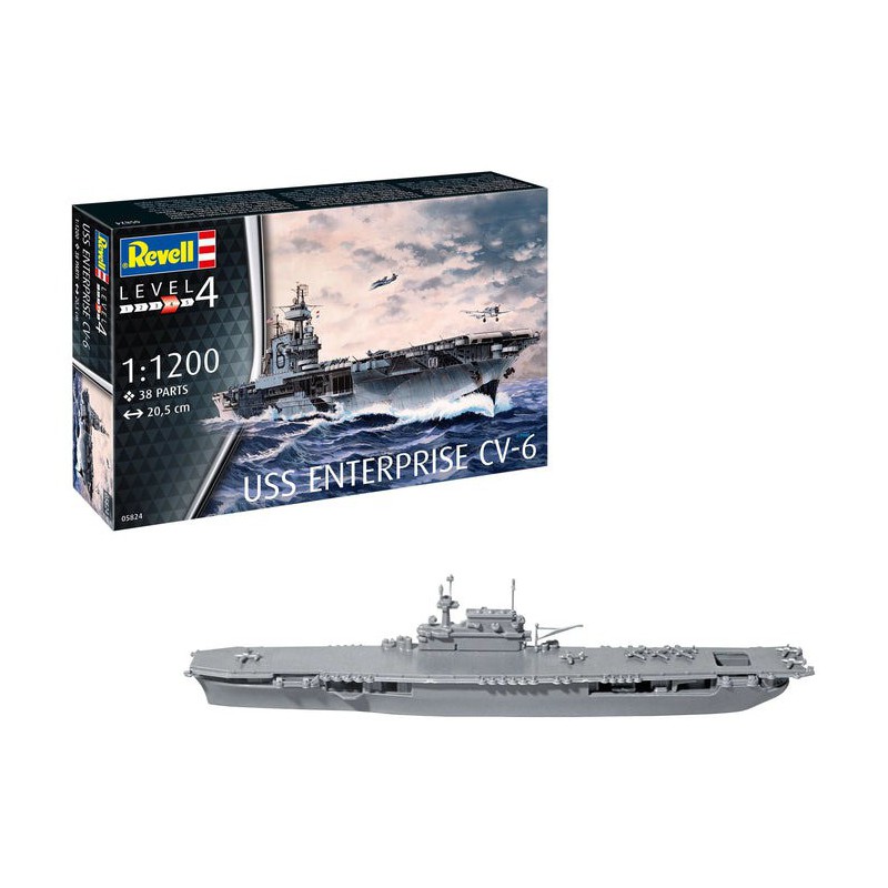 Start Set, USS Enterprise CV-6, Revell