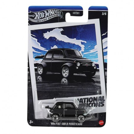 Hot Wheels National Icons '60s Fiat 500 D Modificado