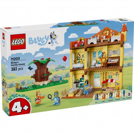 LEGO Bluey - 11203 Familiehuis Bluey en familie LEGO Bluey - 11203 Familiehuis Bluey en familie