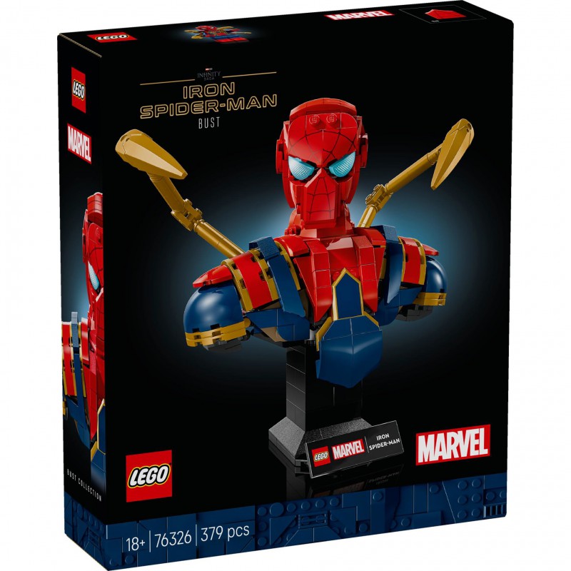 LEGO MARVEL - 76326 Iron Spider-Man buste