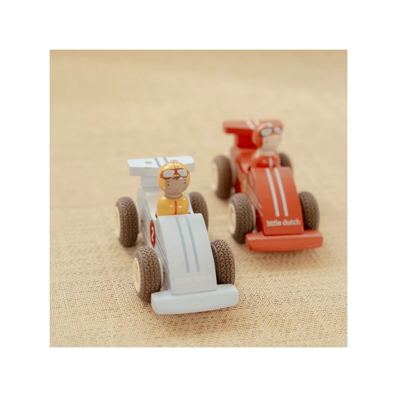 Racewagens pullback met figuur FSC - Little Dutch