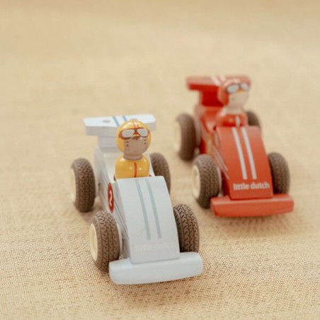 Racewagens pullback met figuur FSC - Little Dutch Racewagens pullback met figuur FSC - Little Dutch