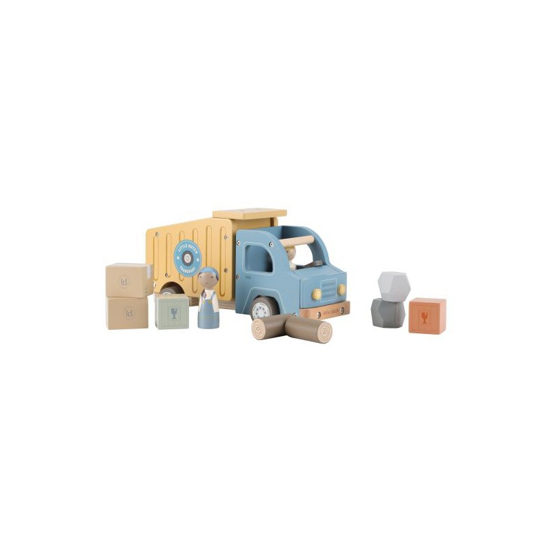 Kiepwagen set met figuren FSC - Little Dutch