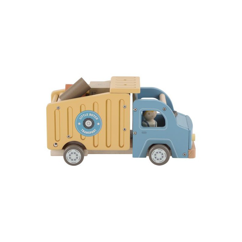 Kiepwagen set met figuren FSC - Little Dutch