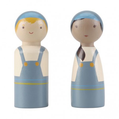 Kiepwagen set met figuren FSC - Little Dutch Kiepwagen set met figuren FSC - Little Dutch