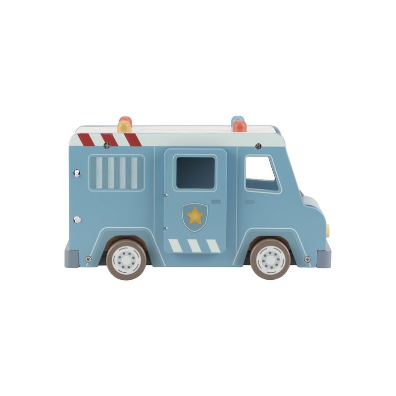Politiewagen set met figuren FSC - Little Dutch